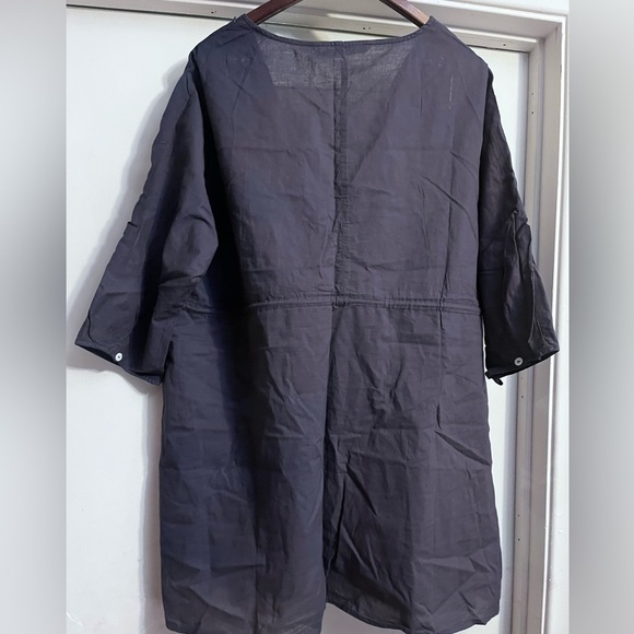 NWT Elsie and Zoey Navy Blue The Front Coverup Sz L/XL Women - Picture 2 of 6